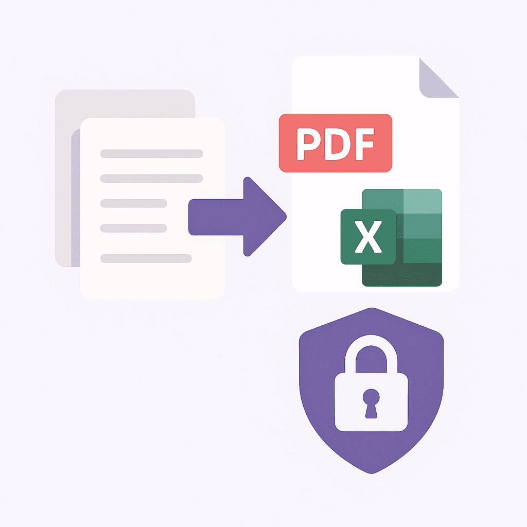 Automated PDF & Excel reports