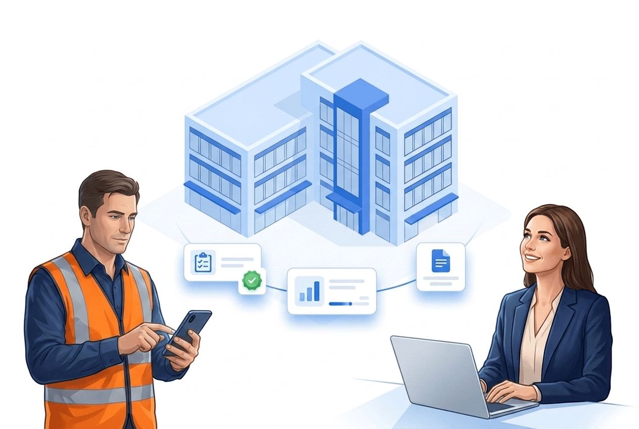 Quality management for building service providers — inspection, proof, rework