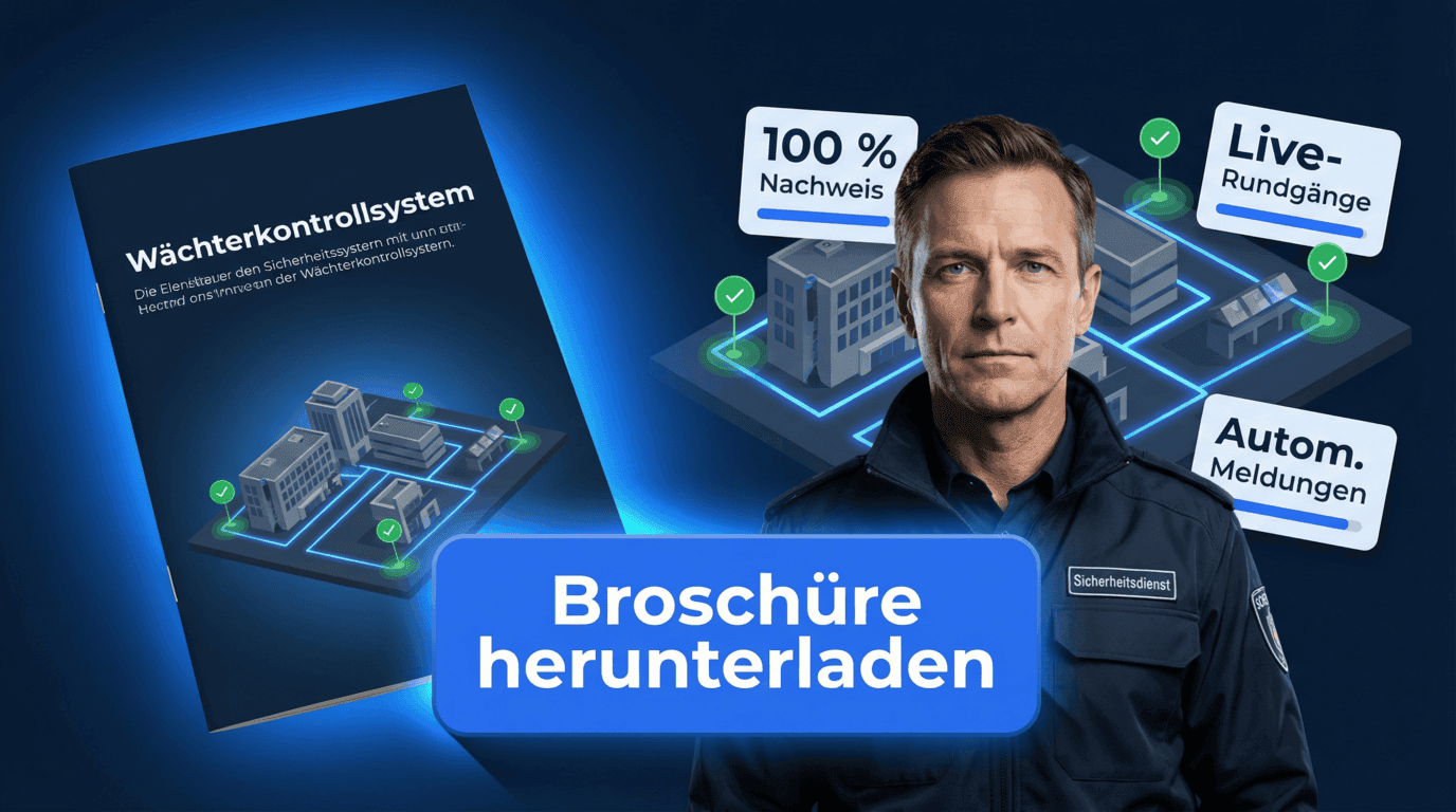 Broschüre zu digitalen Kontrollgängen