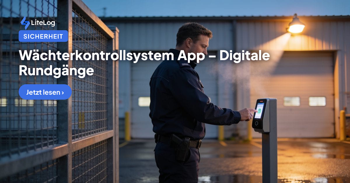 Guard Tour System App – The modern solution for digital patrols